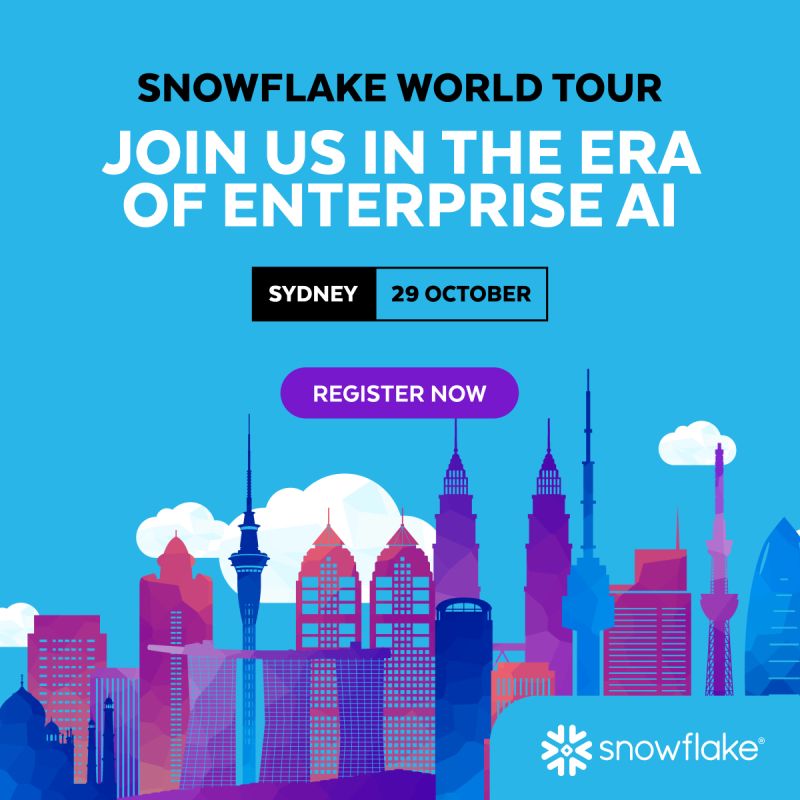 Australia, Sydney, Snowflake World Tour 2024